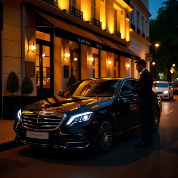 Chauffeur privé pour soirée privée à Paris